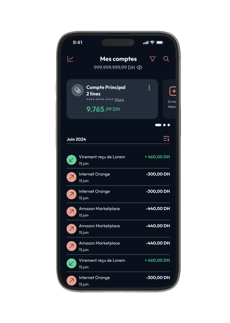 Maquette Dark mode V6